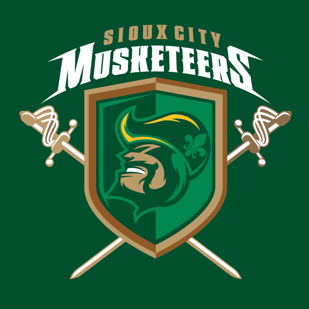 Sioux City Musketeers 2010 11-Pres Alternate Logo iron on paper